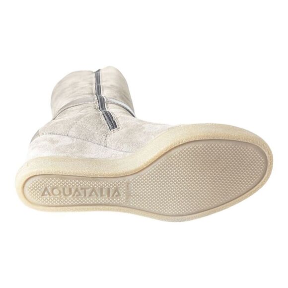 AQUATALIA Callie Faux-Shearling Wedge Boot Size 7.5 - Picture 8 of 11